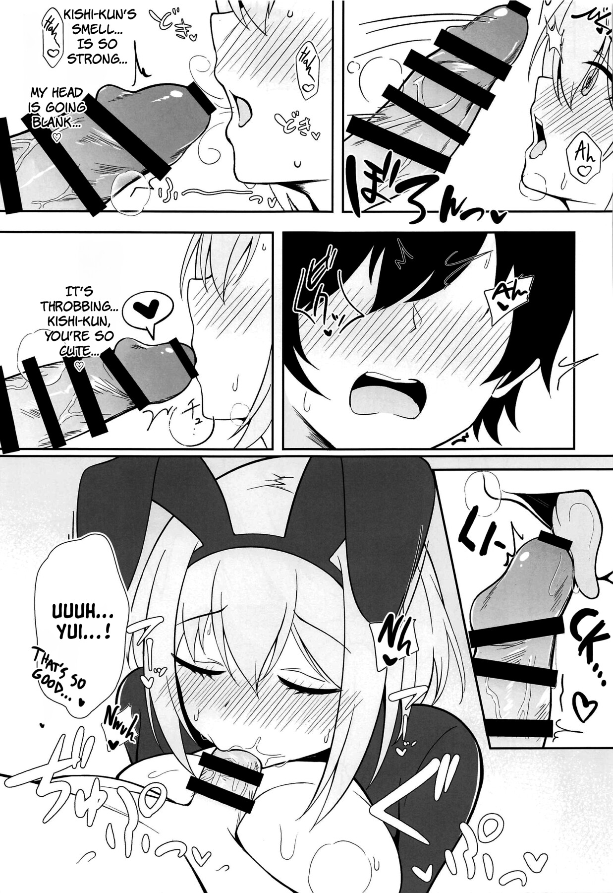 Hentai Manga Comic-Yui Cosplay: Reverse Bunny Edition-Read-10